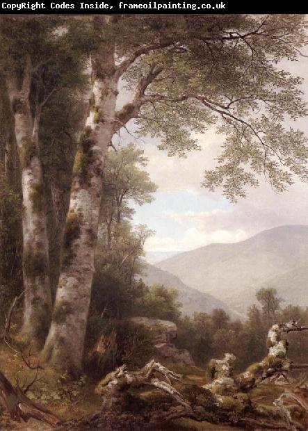 Asher Brown Durand Landscape with Birches